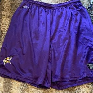 Reebok Minnesota Vikings Athletic Shorts